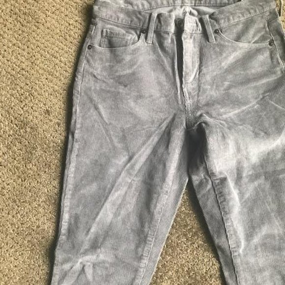 Dove Grey Corduroy Jeans from Banana Republic - Picture 2 of 3